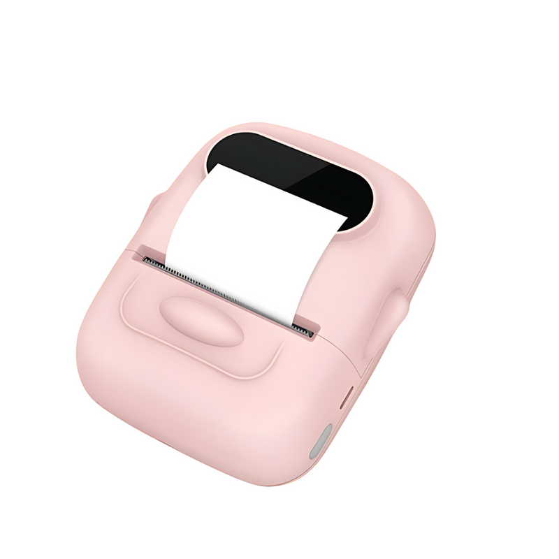 Pink P50 mini portable label printer