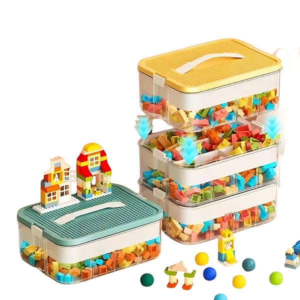 Kids Building Blocks Organizer - Block Buddy