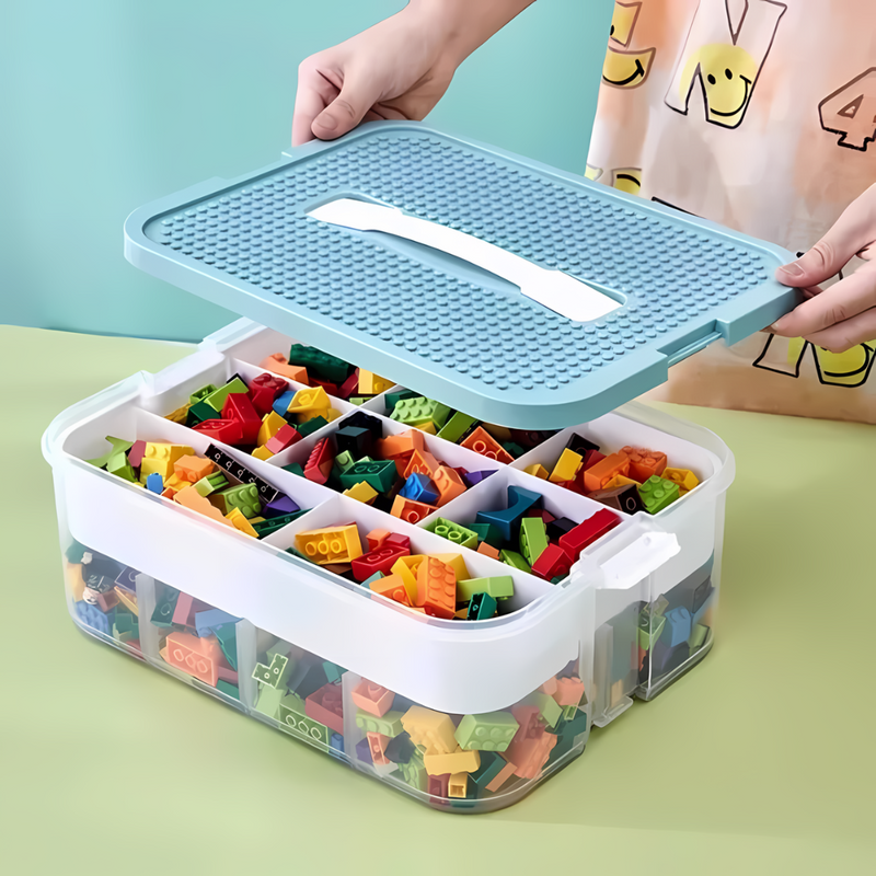 Kids Building Blocks Organizer - Block Buddy