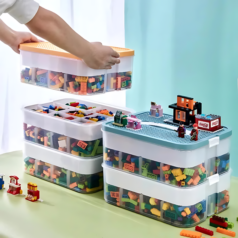 Kids Building Blocks Organizer - Block Buddy