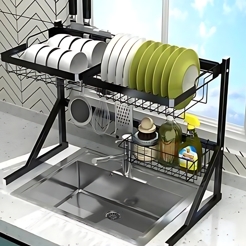 Sink Dish Drying Rack Holder